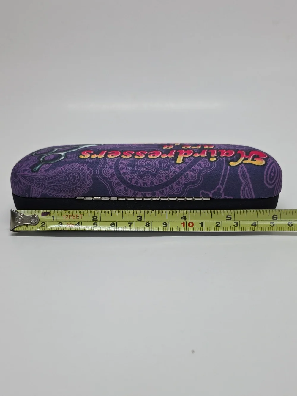 Hairdressers Graphic Clamshell Eyeglass Case (Case Only)